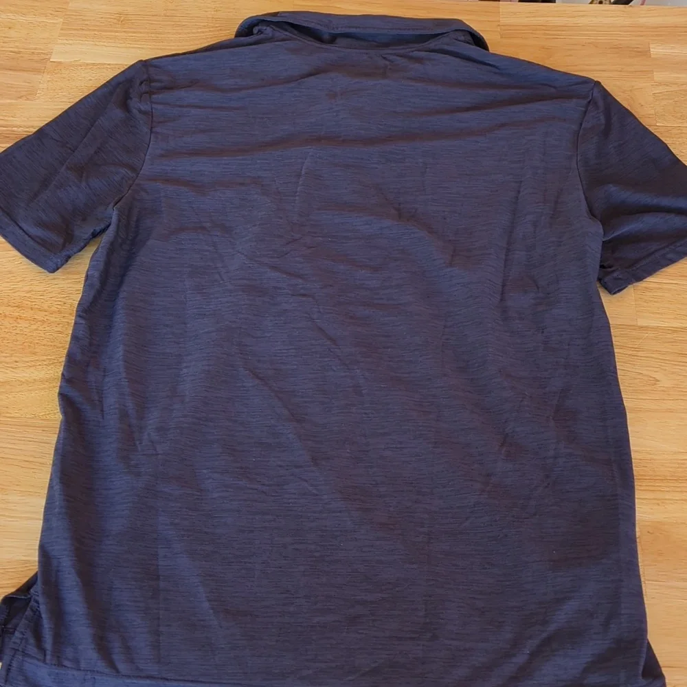 Cool Keep Men's Blue Polo Short Sleeve Shirt M - Picture 5 of 5
